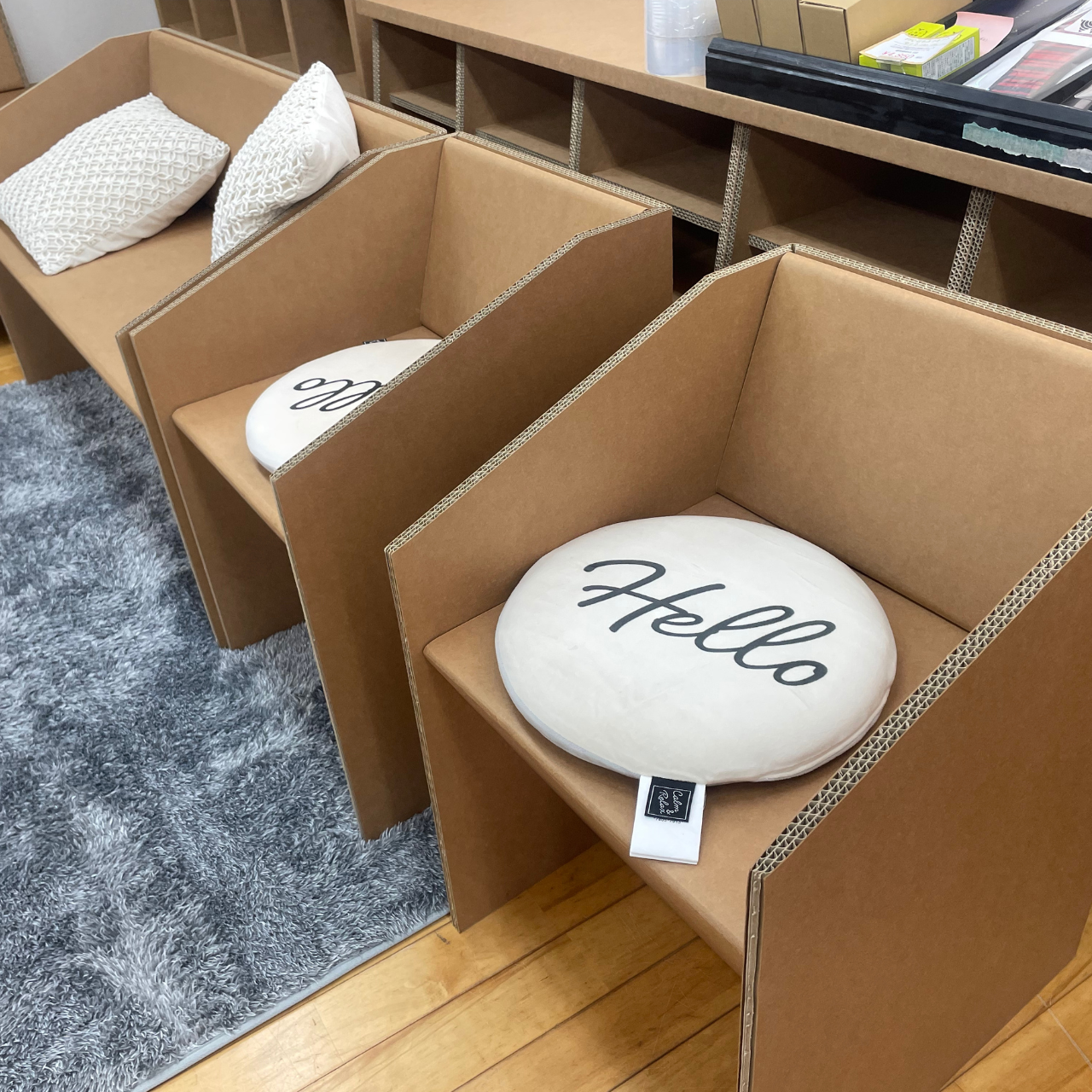 【送料無料】強化ダンボール ダンボール家具 Danbaul×Style ボックスソファ