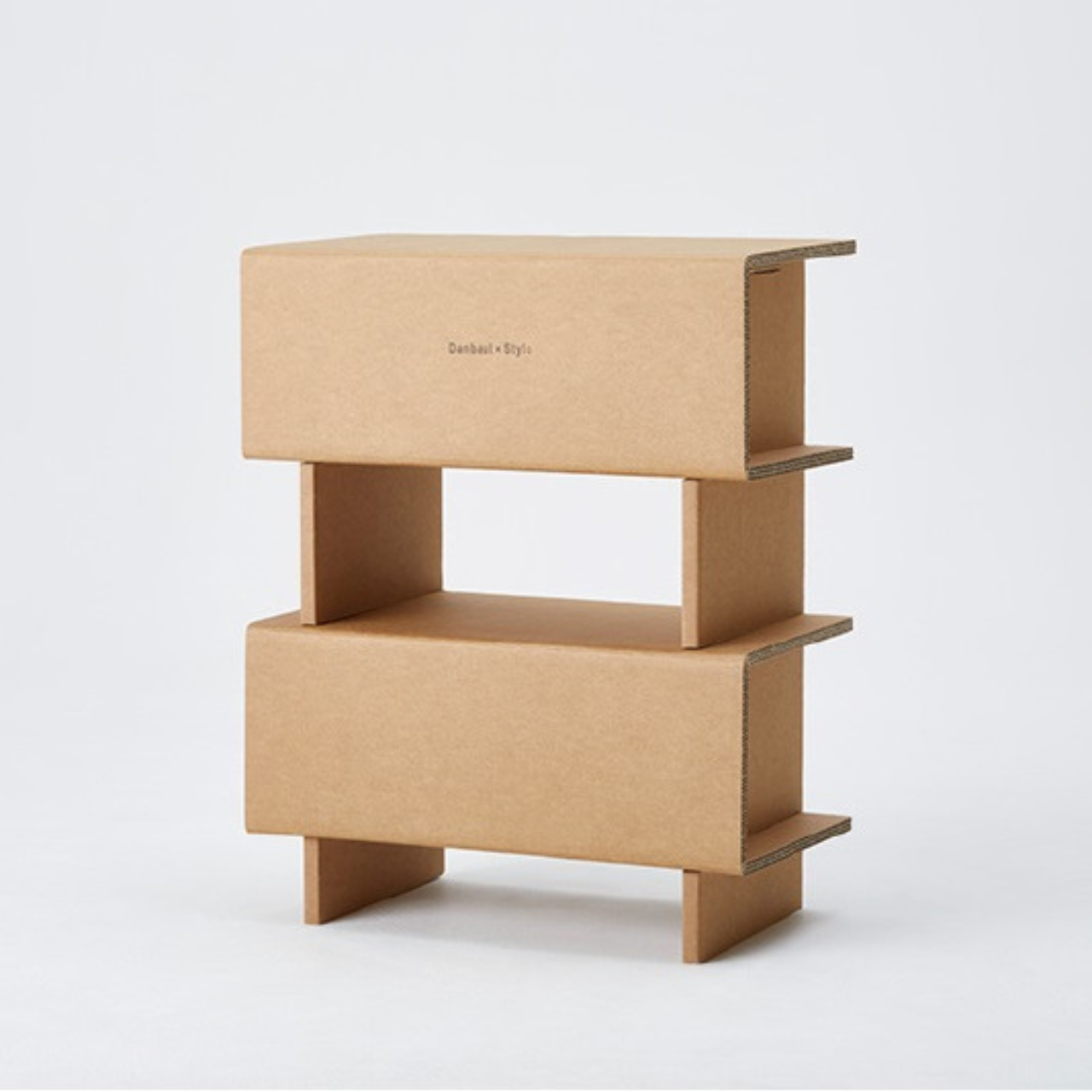 【送料無料】強化ダンボール ダンボール家具 Danbaul×Style クシシェルフ600