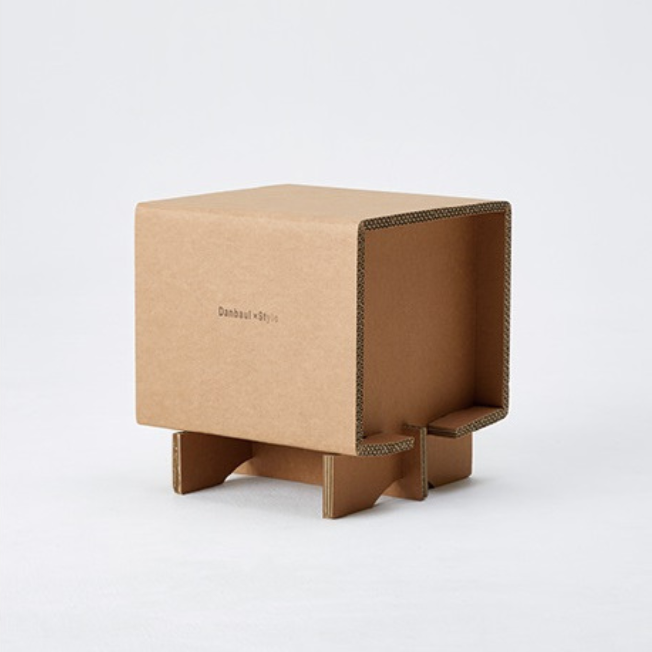【送料無料】強化ダンボール ダンボール家具 Danbaul×Style スツール
